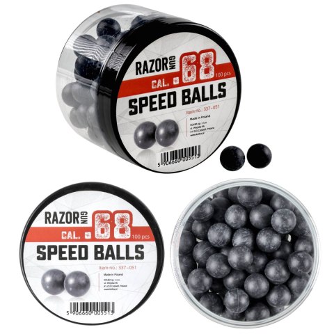 Kule gumowe RGun 68 kal. .68 / 100 szt. do Umarex T4E HDS i SG-68 RGun