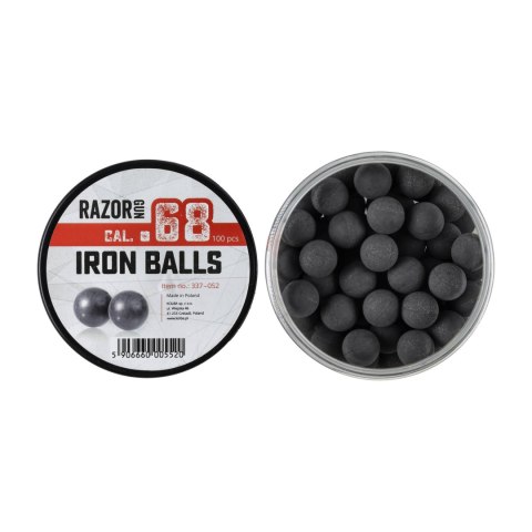 Kule gumowo-metalowe RGun 68 kal. .68 / 100 szt. do Umarex T4E HDS i SG-68 RGun