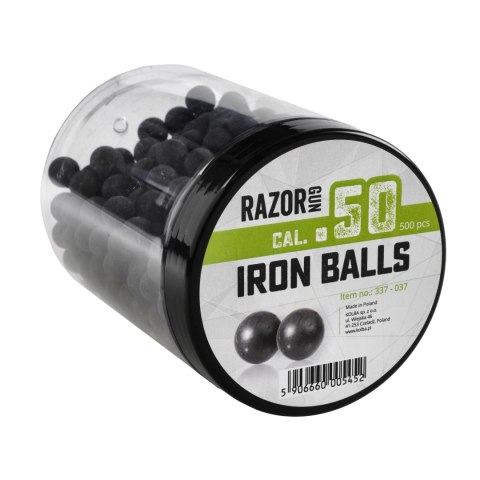 Kule metalowo-gumowe RGun 50 kal. .50 / 500 szt. do Umarex HDR50 RGun