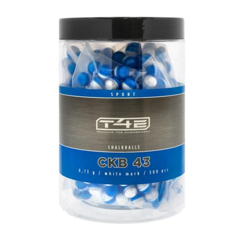 Kule proszkowe Umarex T4E Sport CKB 43 kal. .43 500 szt. T4E - Training for Engagement