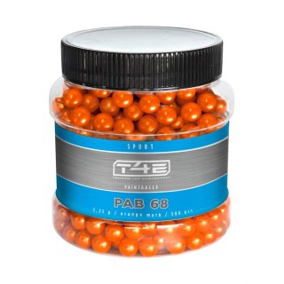 Kule z farbą T4E Sport PAB kal. .68 500 szt. pomarańczowe T4E - Training for Engagement
