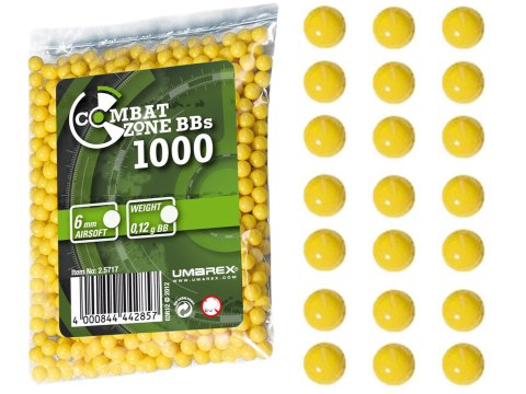 Kulki BB do ASG Combat Zone Basic 0,12 g 6 mm 1000 szt. Combat Zone