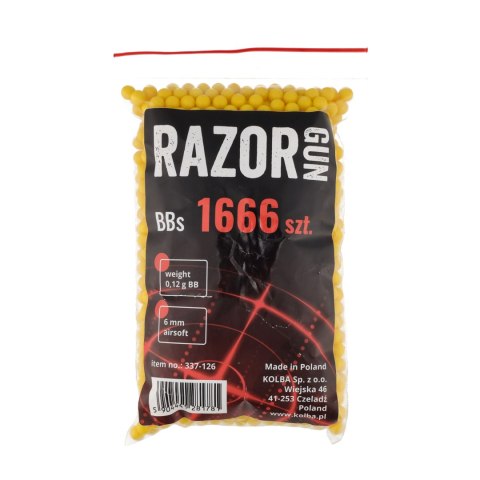 Kulki BB do ASG RGun 0,12 g 200 g / ok 1666 szt. RGun