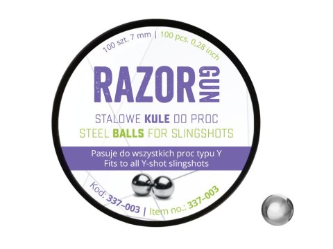 Kulki do procy RGun 7 mm 100 szt. RGun