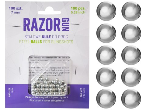 Kulki do procy RGun 7 mm 100 szt. RGun