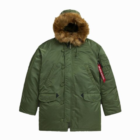 Kurtka Alpha Industries N3B zielona Alpha