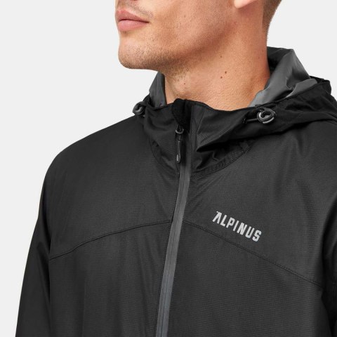 Kurtka męska Alpinus 2-warstwowa Paterno czarna Alpinus