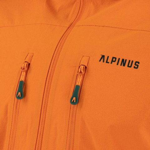 Kurtka męska Alpinus softshell Pourri pomarańczowa Alpinus