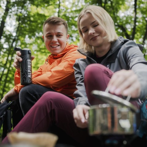 Kurtka męska Alpinus softshell Pourri pomarańczowa Alpinus