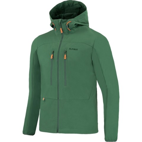 Kurtka męska Alpinus softshell Pourri zielona Alpinus