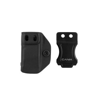 Kydexowa ładownica na magazynek pistoletowy Canik IWB/OWB czarna MMAC-192 Canik
