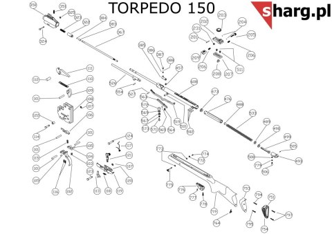 Lufa do wiatrówki Hatsan Torpedo: 100X, 105X, 150, 155 (367) Hatsan Arms