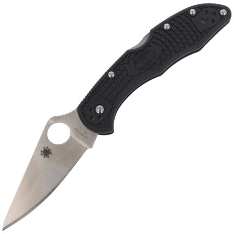 Nóż Spyderco Delica 4 FRN Black Flat Ground Plain (C11FPBK) Spyderco Inc.