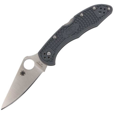 Nóż Spyderco Delica 4 FRN Gray Flat Ground Plain (C11FPGY) Spyderco Inc.