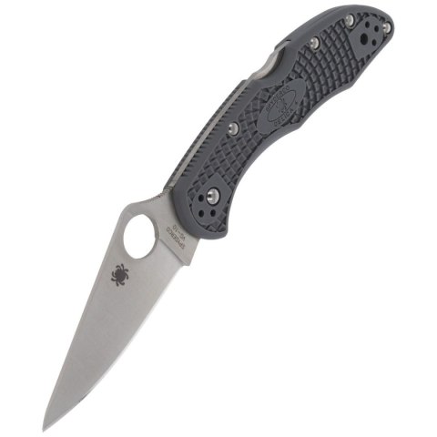 Nóż Spyderco Delica 4 FRN Gray Flat Ground Plain (C11FPGY) Spyderco Inc.
