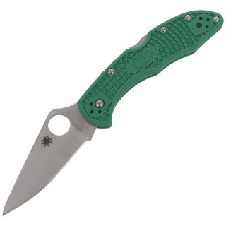 Nóż Spyderco Delica 4 FRN Green Flat Ground Plain (C11FPGR) Spyderco Inc.