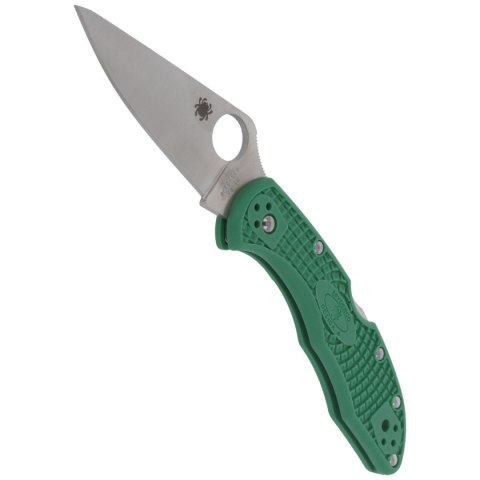 Nóż Spyderco Delica 4 FRN Green Flat Ground Plain (C11FPGR) Spyderco Inc.