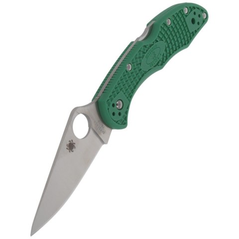 Nóż Spyderco Delica 4 FRN Green Flat Ground Plain (C11FPGR) Spyderco Inc.