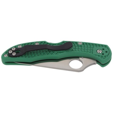 Nóż Spyderco Delica 4 FRN Green Flat Ground Plain (C11FPGR) Spyderco Inc.