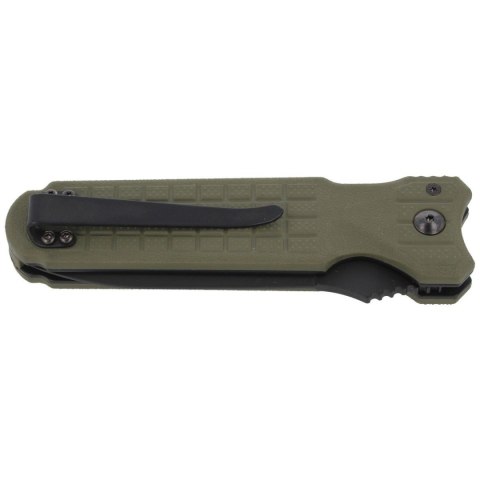 Nóż automatyczny Fox Predator II 2F Full Auto OD Green FRN, Black Idroglider N690Co (FX-448 OD) FOX