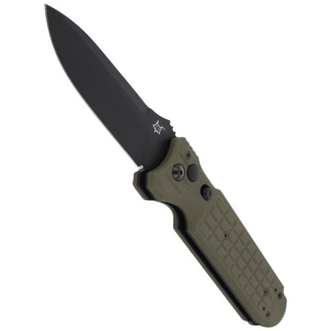 Nóż automatyczny Fox Predator II 2F Full Auto OD Green FRN, Black Idroglider N690Co (FX-448 OD) FOX