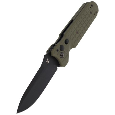 Nóż automatyczny Fox Predator II 2F Full Auto OD Green FRN, Black Idroglider N690Co (FX-448 OD) FOX