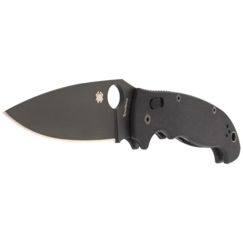 Nóż składany Spyderco Manix 2 XL Black G10, Black DLC CPM S30V by Eric Glesser (C95GPBBK2) Spyderco Inc.
