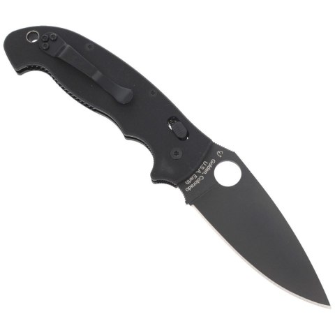 Nóż składany Spyderco Manix 2 XL Black G10, Black DLC CPM S30V by Eric Glesser (C95GPBBK2) Spyderco Inc.