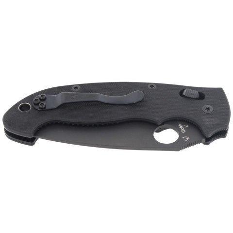 Nóż składany Spyderco Manix 2 XL Black G10, Black DLC CPM S30V by Eric Glesser (C95GPBBK2) Spyderco Inc.