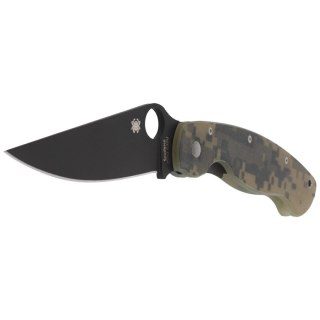 Nóż składany Spyderco Military Digital Camo G10, Black DLC CPM S30V by Sal Glesser (C36GPCMOBK) Spyderco Inc.