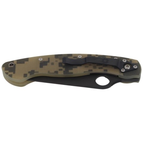 Nóż składany Spyderco Military Digital Camo G10, Black DLC CPM S30V by Sal Glesser (C36GPCMOBK) Spyderco Inc.