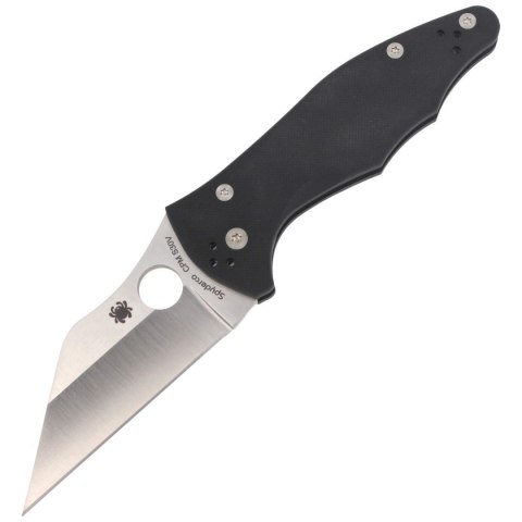 Nóż składany Spyderco Yojimbo 2 Black G10, Satin CPM S30V by Michael Janich (C85GP2) Spyderco Inc.