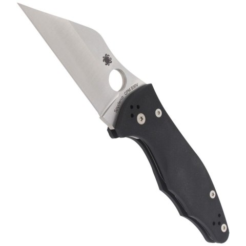Nóż składany Spyderco Yojimbo 2 Black G10, Satin CPM S30V by Michael Janich (C85GP2) Spyderco Inc.