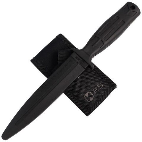 Nóż treningowy K25 Contact Trainer, Black Soft Rubber (31994) K25 by Martinez Albainox