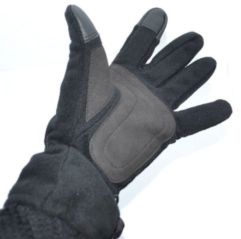 Rękawice zimowe Sharg Fleece TouchPad, Black (1040BK) Sharg