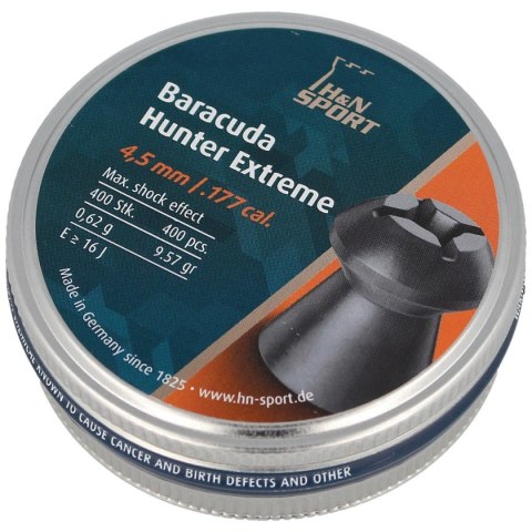 Śrut H&N Baracuda Hunter Extreme 4.5mm 400szt (92164500003/400) H&N - Haendler & Natermann Sport GmbH