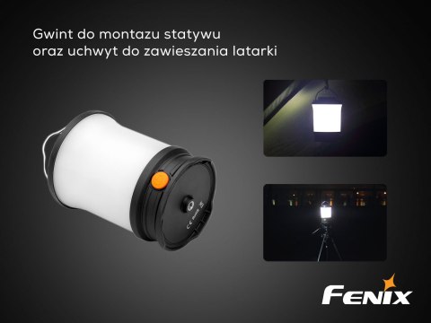 Lampa kempingowa Fenix CL30R czarna Fenix