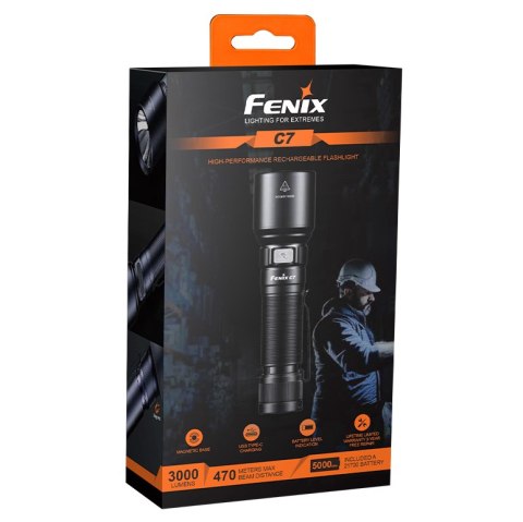 Latarka LED Fenix C7 czarna Fenix