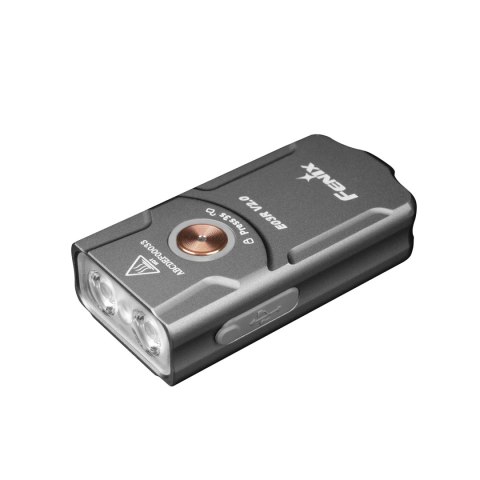 Latarka LED Fenix E03R V2.0 szara Fenix