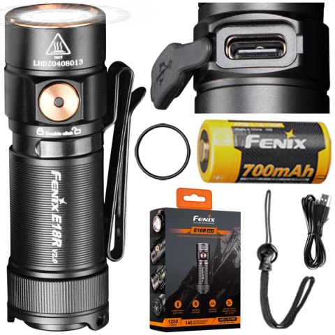 Latarka LED Fenix E18R V2.0 Fenix