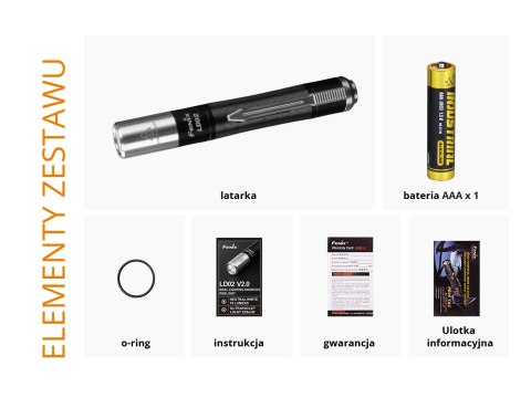 Latarka LED Fenix LD02 V2.0 Fenix