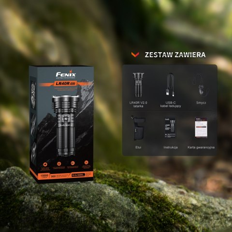 Latarka LED Fenix LR40R V2.0 Fenix
