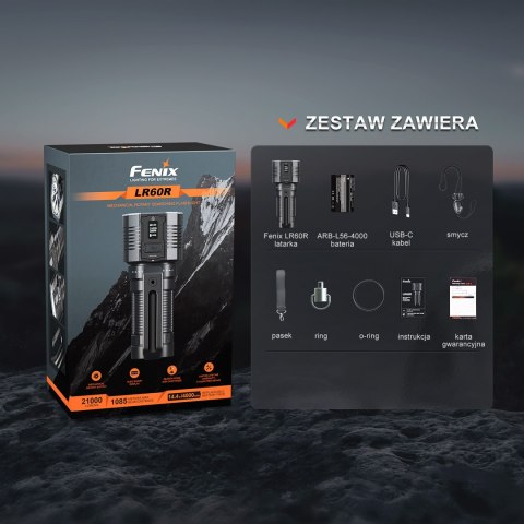 Latarka LED Fenix LR60R Fenix