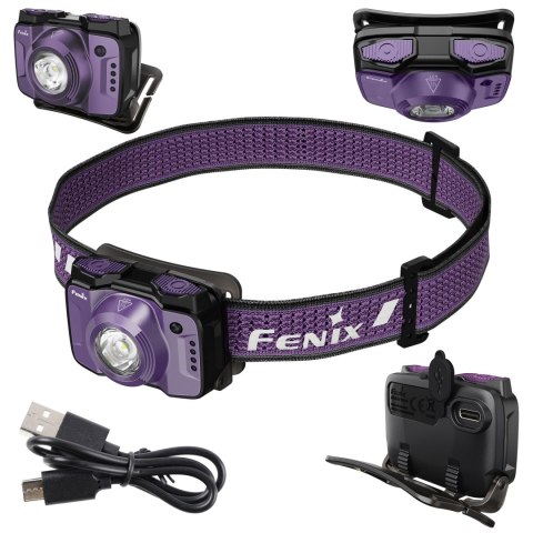 Latarka czołowa Fenix HL12R V2.0 fioletowa Fenix