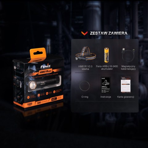 Latarka czołowa Fenix HM61R V2.0 Fenix