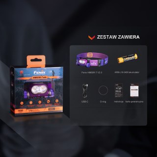 Latarka czołowa Fenix HM65R-T V2.0 nebula Fenix