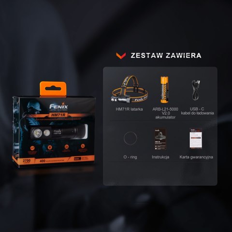Latarka czołowa Fenix HM71R Fenix