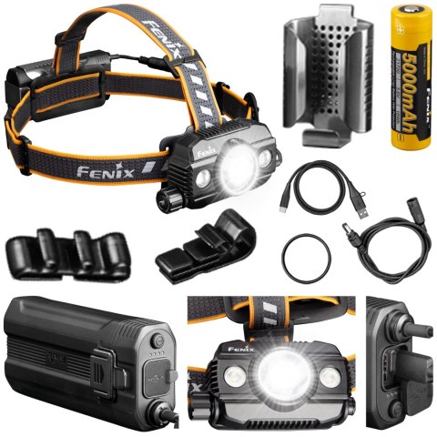 Latarka czołowa Fenix HP30R V2.0 czarna Fenix