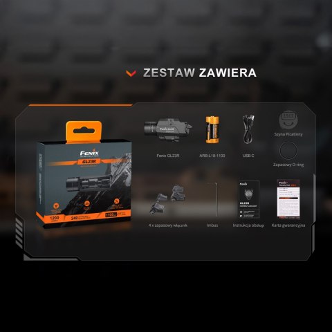 Latarka na broń Fenix GL23R Fenix