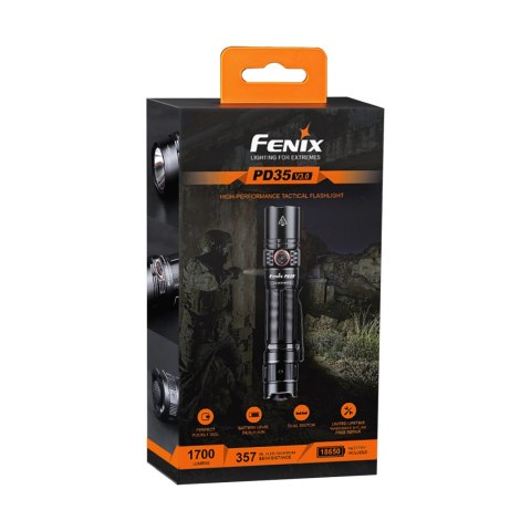 Latarka taktyczna LED Fenix PD35 V3.0 czarna Fenix